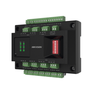 Expansor de 2 Puertas para Paneles de Control de Acceso DS-K27 Series | Comunicación RS-485 | 4 Entradas y 2 Salidas Auxiliares