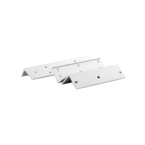 Kit de montajes Z y L para Cerradura Magnética HIKVISION | Compatible con DS-K4H255S | Uso en Puerta de Madera y Metal