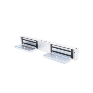 Chapa Magnética para Doble Puerta | Puerta Antifuego | Soporta 1200 Lbs (500 Kg) | Indicador LED