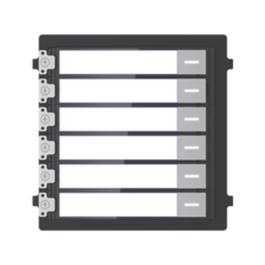 Módulo de Botones Para Videoportero Modular | Llamada de un solo Toque | Soporta Hasta 6 Monitores Principales