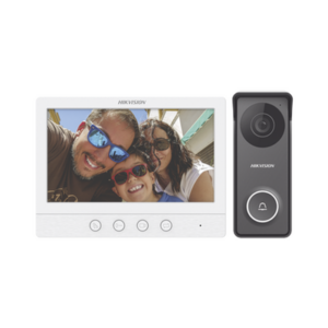 Kit de Videoportero TurboHD con Pantalla LCD a Color de 7" | Frente de Calle para Exterior de Metal | 720p (1 Megapíxel )117° de Visión (Gran Angular)
