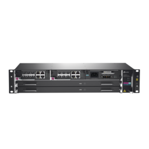 DeltaStream - OLT Módular GPON | Conexión de hasta 4,096 ONUs | 2 Tarjetas Main | Puertos Gigabit RJ45 Uplink | 4 Puertos SFP+ Uplink | Fuente Redundante AC- DC (incluida) | Administración desde la nube (DPMS)