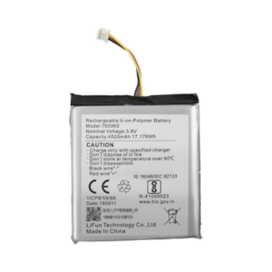 Batería de Respaldo para Panel de Alarma Hikvision | 4520 mAh | Compatible con Paneles AX PRO - AX HUB - Hibrido Versión 1 (DS-PHA64-W4P) y Repetidor AX PRO DS-PR1-WB