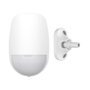 (AX PRO) Detector PIR Inalámbrico de Doble Tecnología | Inmunidad a Mascotas | Rango de Detección de 12 mts | Angulo de 85.9° de Cobertura + Montaje Universal