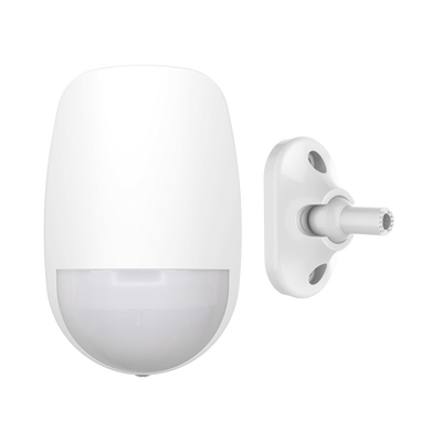(AX PRO) Detector PIR Inalámbrico de Doble Tecnología | Inmunidad a Mascotas | Rango de Detección de 12 mts | Angulo de 85.9° de Cobertura + Montaje Universal