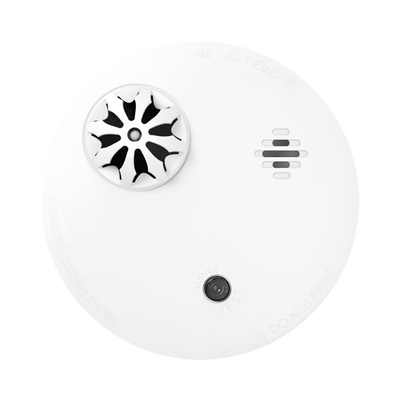 (AX PRO) Detector de Temperatura Inalámbrico para Panel de Alarma HIKVISION | Interior | Soporta Funcionalidad Autónoma | Alerta cuando Excede los 57°C | No compatible con el panel DS-PHA64-LP