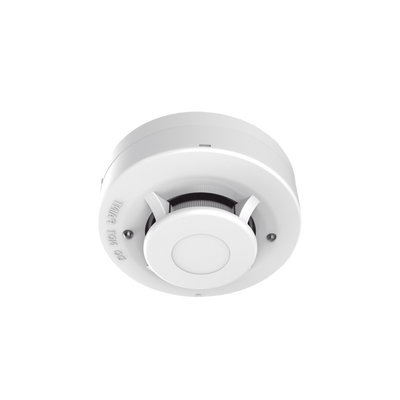 Detector de Humo Fotoeléctrico No Direccionable de 4 Hilos | Ideal para Cualquier Panel de Alarma Cableado | Indicadores LED