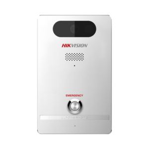 Estación de Alarma de Pánico | Cámara de 4 Megapixel | Micrófono Integrado | Exterior IP65 | Protección IK10 | PoE | 10 mts IR | Entradas y Salidas de Alarma