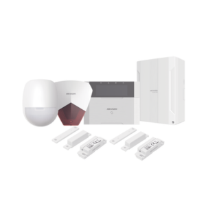 KIT Panel de Alarma HYBRID PRO | 1 Panel Híbrido | 1 Teclado LCD | 1 PIR | 2 Contactos Magnéticos | 1 Sirena Roja