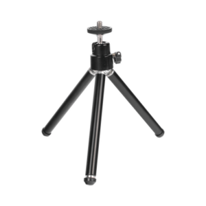 Tripie Para Cámaras Web | 15 a 30 cms | Tornillo 1|4 | Montaje Universal | Multiples Usos | Compatible con Multiples Marcas