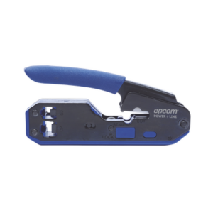 Pinza SLIM para Corte y Terminado de Plugs RJ45|RJ11, Acero al Carbón y Mango Ergonómico.
