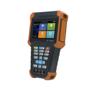 Tester de Video Profesional | Pantalla 4" Touch | Ideal para Cámaras IP| HD (TVI, CVI, AHD y CVBS) | 4K | H.265|H.264 | PoE | WiFi | Cable Tester | Multímetro Digital | Todo en Uno para tu CCTV.