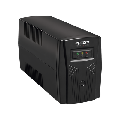 UPS de 500VA|300W | Regulador de Voltaje AVR | Batería de 7 Ah | 4 Tomas NEMA 5-15R | Display de LED