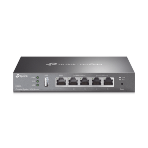 Router Omada VPN | SDN Multi-WAN Gigabit | 1 Puerto WAN Gigabit | 2 Puertos LAN Gigabit | 2 Puertos configurables LAN|WAN | 150,000 Sesiones Concurrentes | Administración Centralizada OMADA o Stand-Alone | 1 Puerto USB 2.0