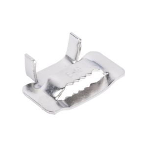 Hebillas PanSteel™ de Acero Inoxidable 201, Para Uso con Fleje ESW16T76-CR2 de 5|8, Paquete de 100pz