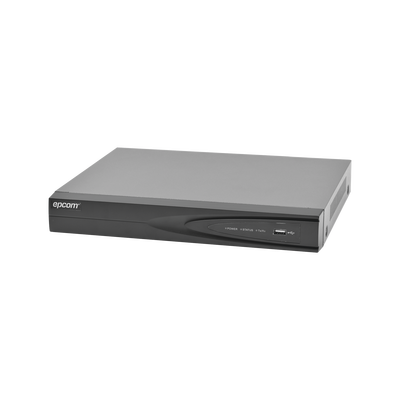 DVR 8 Canales TurboHD + 2 Canales IP| 2 Megapixel| 1 Bahía de Disco Duro | H.264+ | 1 Canal de Audio | Videoanálisis