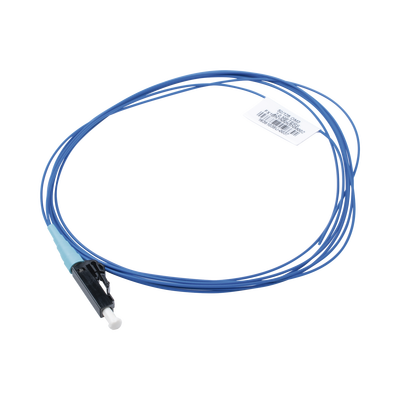 Pigtail de Fibra Óptica LC Simplex, Multimodo OM4 50|125, 900um, Color Aqua, 1 Metro (3.28 Pies)