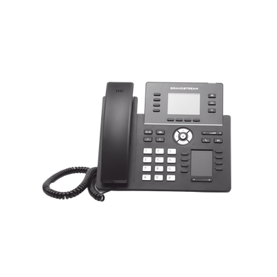 Teléfono IP Wi-Fi, Grado Operador, 4 líneas SIP con 4 cuentas, pantalla a color 2.8", puertos Gigabit, Bluetooth, PoE, codec Opus, IPV4|IPV6 con gestión en la nube GDMS