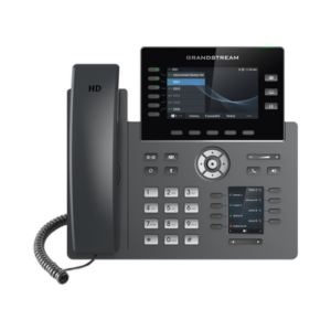 Teléfono IP Wi-Fi, Grado Operador, 6 líneas SIP con 6 cuentas, pantalla a color 4.3", puertos Gigabit, Bluetooth, PoE, codec Opus, IPV4|IPV6 con gestión en la nube GDMS