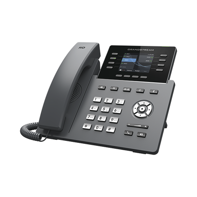 Teléfono IP Wi-Fi, Grado Operador, 8 líneas SIP con 4 cuentas, pantalla a color 2.8", puertos Gigabit, Bluetooth, PoE, codec Opus, IPV4|IPV6 con gestión en la nube GDMS