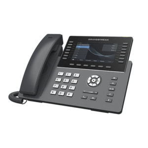 Teléfono IP Wi-Fi, Grado Operador, 14 líneas SIP con 6 cuentas, pantalla LCD 5", puertos Gigabit, Bluetooth, PoE, codec Opus, IPV4|IPV6 con gestión en la nube GDMS