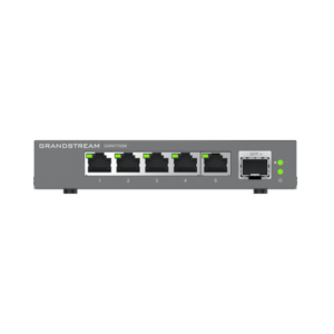 Switches de red Multi-Gigabit de 2.5G No Administrable | 5 Puertos RJ45 de 100|1000|2500Mbps | 1 puerto de fibra SFP+
