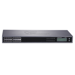 Gateway VoIP GrandStream ATA de 16 puertos FXS + 1 puerto TELCO de 50 pins, p|montaje en rack