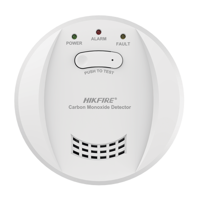 (HikFire) Detector de Monóxido de Carbono | Sensor Electroquímico Avanzado | Alarma Visual y Audible