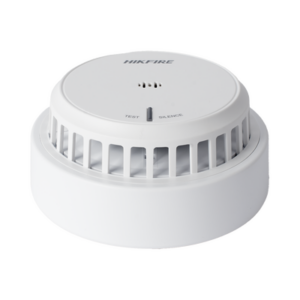 (HikFire) Detector de Humo Óptico Hikvision | Tecnología Avanzada de Detección de Incendios | Alarma Temprana y Fiabilidad Certificada | Soporta Salida de Alarma