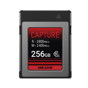 Memoria CFexpress tipo B | Clase 10 de 256 GB | Especializada para Cámaras de Fotografía y Video | 1800 MB|s Lectura | 1400 MB|s Escritura