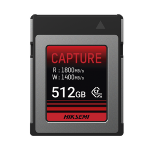Memoria CFexpress tipo B | Clase 10 de 512 GB | Especializada para Cámaras de Fotografía y Video | 1800 MB|s Lectura | 1700 MB|s Escritura