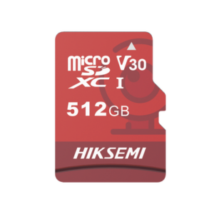 Memoria MicroSD | Clase 10 de 512 GB | Especializada Para Videovigilancia (Uso 24|7) | Compatibles con cámaras HIKVISION y Otras Marcas | 95 MB|s Lectura | 60 MB|s Escritura