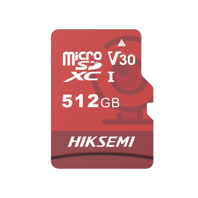 Memoria MicroSD | Clase 10 de 512 GB | Especializada Para Videovigilancia (Uso 24|7) | Compatibles con cámaras HIKVISION y Otras Marcas | 95 MB|s Lectura | 60 MB|s Escritura