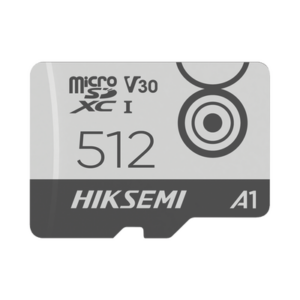 MicroSD HIKSEMI CITY GO | 512 GB | 100 MB|s Lectura | 85 MB|s Escritura | Clase 10 U3 V30 | TLC NAND | Especializada Para Videovigilancia Móvil 24|7