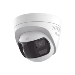 [Dual Light] Turret IP 6 Megapixel | Imagen Panorámica 180°| PoE | Micrófono y Bocina Integrado | Exterior IP67 | Audio Bidireccional | Alarma Visual y Auditiva Integrada | Smart Supplement Light | Micro SD 512 GB