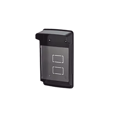 Carcasa Protectora Universal Color Negro con Tapadera de Acrílico | Medidas 245 × 143 × 83 mm | Compatible con Múltiples Modelos de Control de Acceso