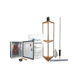 Kit de Pararrayo con Punta con Diámetro de Protección de 300 metros.