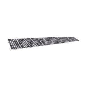 Montaje para Panel Solar, Riel "8" de 5400mm para Módulos con Espesor de 35mm, Velocidad de Viento Máx. 136km|h (20° a 45°)