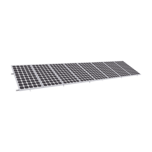 Montaje para Panel Solar, Riel "8" de 5400mm para Módulos de 550 a 660w con Espesor de 35mm, Velocidad de Viento Máx. 136km|h (20° a 45°)