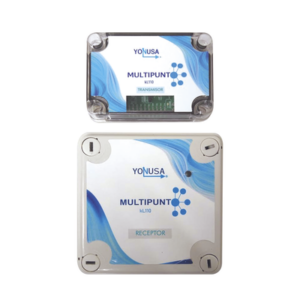 KIT Transmisor | Receptor Inalámbrico para KLT110 | 1 KM Linea de Vista | Multi-Punto Soporta 10 Equipos