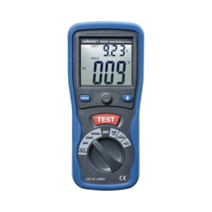 KIT de Medidor de Resistencia a Tierra Digital ( Terrómetro ), a 3 hilos CAT III | 1000 V.