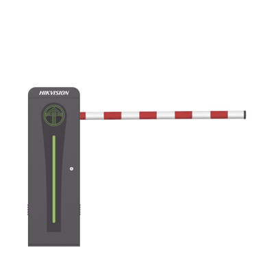 Barrera Vehicular con Brazo Abatible por Colisión 4 mts INCLUIDO | Derecha | Alto Desempeño | Brushless | Semáforo Rojo-Verde en Gabinete | Incluye 2 Controles Remotos