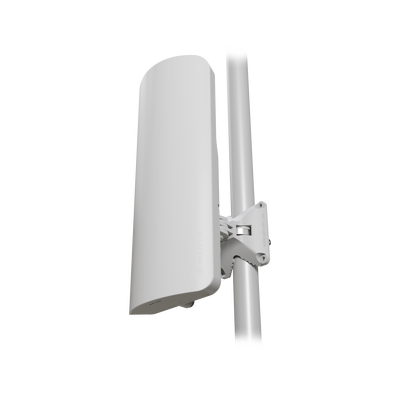 (mANTBox ax 15s) Punto de Acceso Sectorial de 120°| WiFi 6 Doble Banda 2.4Ghz y 5Ghz|Antena Integrada 15 dBi|Con 1 Puerto Ethernet PoE In + 1 puerto SFP 2.5Gbps