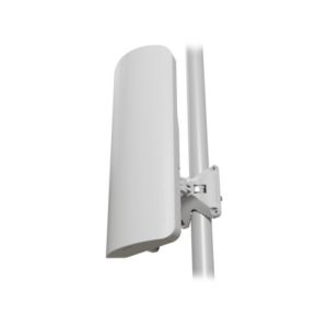 (mANTBox ax 15s) Punto de Acceso Sectorial de 120°| WiFi 6 Doble Banda 2.4Ghz y 5Ghz|Antena Integrada 15 dBi|Con 1 Puerto Ethernet PoE In + 1 puerto SFP 2.5Gbps