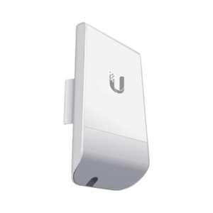 NanoStation airMAX locoM5 CPE, hasta 150 Mbps, frecuencia 5 GHz (5170-5875 MHz) con antena integrada de 13 dBi