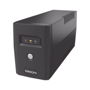 UPS 600VA|360 W Línea Interactiva | 6 Contactos 5-15R (4 Respaldadas) | Regulación de Voltaje | Protección RJ45