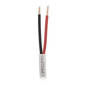 Bobina de Cable 305 Metros (1000 Pies): 6 x 22 AWG, Color Blanco, CMR, Para Sistemas de Seguridad y Alarmas