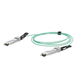 Cable AOC QSFP28 de 100 Gbps a 100 Gbps | Cable de fibra óptica Activo | Longitud: 1 metro