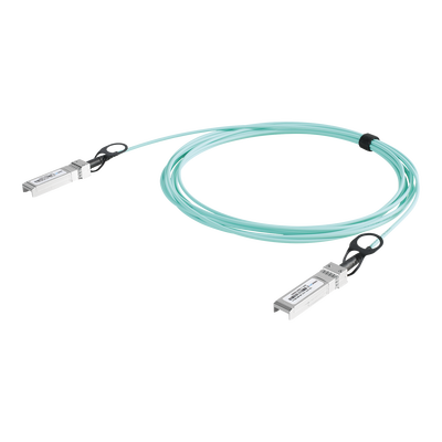 Cable AOC SFP+ de 1&10 Gbps a 1&10 Gbps | Cable de fibra óptica Activo | Longitud: 1 metro