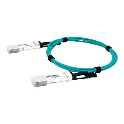 Cable AOC QSFP56 de 200 Gbps a 200 Gbps | Cable de fibra óptica Activo | Longitud: 1 metro